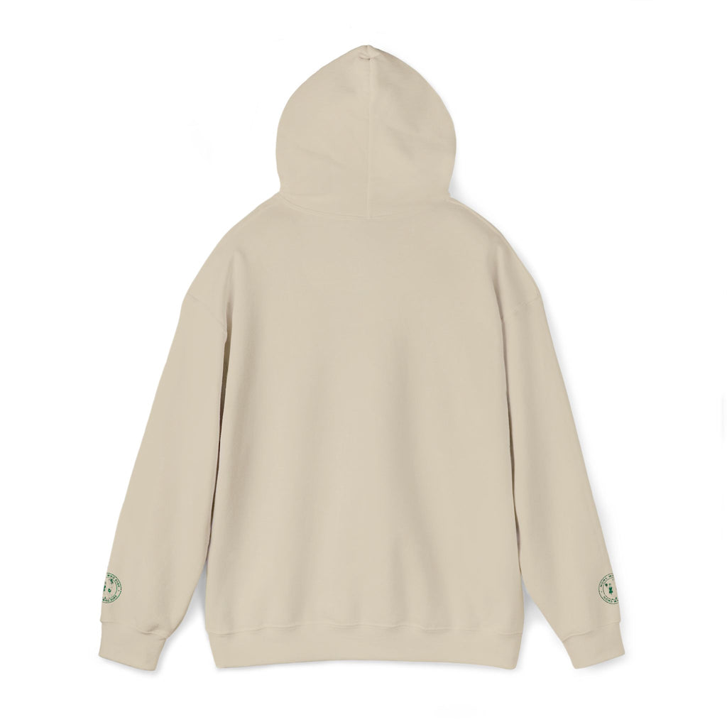 Hoodie — St. Patrick's Day Lucky Clover & Horseshoe Emblem