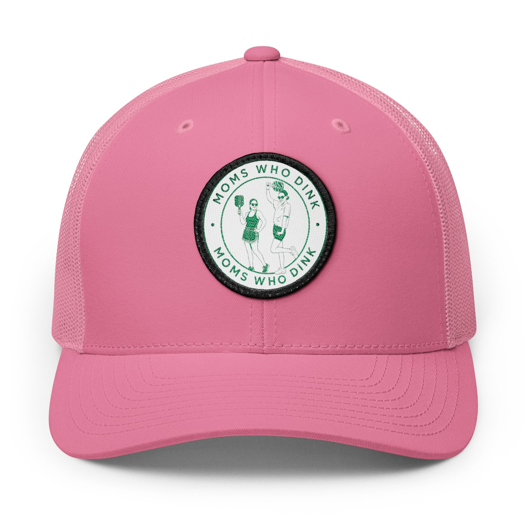 Trucker Cap — 'Moms Who Oink' Embroidered Patch Snapback